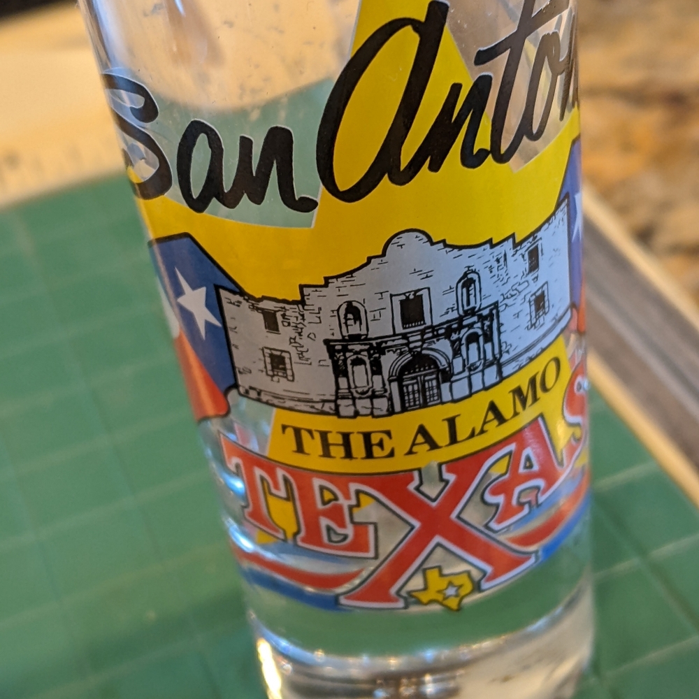 San Antonio Texas Shotglass